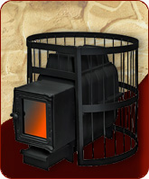 Печь для бани ПАРОВАР 16 прут (201)