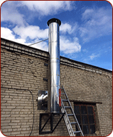 монтаж каминов, монтаж дымоходов, монтаж печей